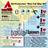 Kit Film Protection cadre VTT Complet Skin Full Bike Kit 