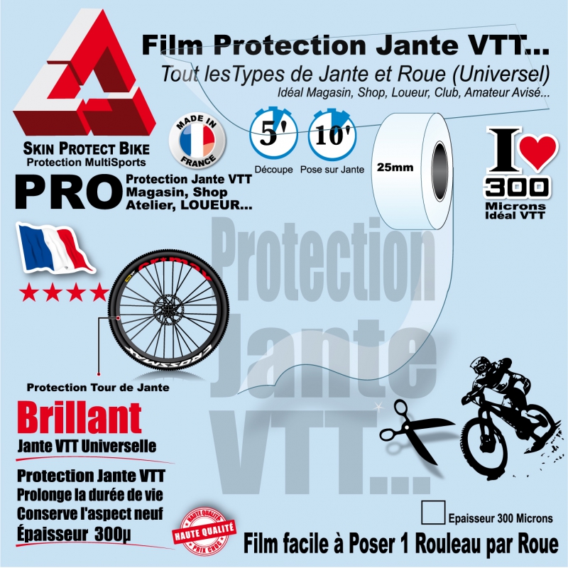 Oi-FRIS 4PCS Protection de Jante avec Trous et Cordes Protecteur de Jante  de Vélo Moto Protecteur de Jante de Roue pour éviter l'usure des Pneus -  Orange