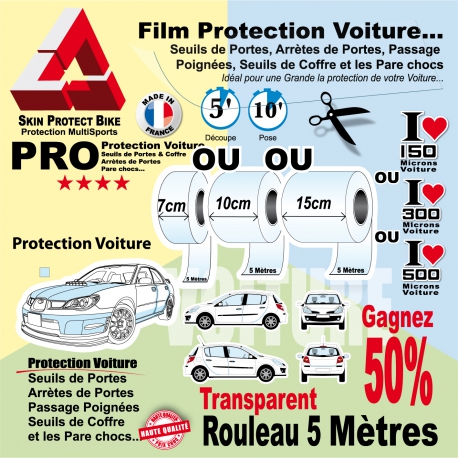 Protections Pour Portières Auto - Film Protecteur Seuil Porte